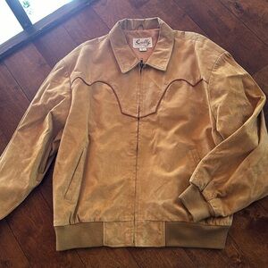 Vintage Suede Leather Jacket